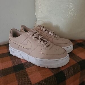 WMNS NIKE AIR FORCE 1 AF1 PIXEL PARTICLE Mauve SZ 9 [CK6649-200]
